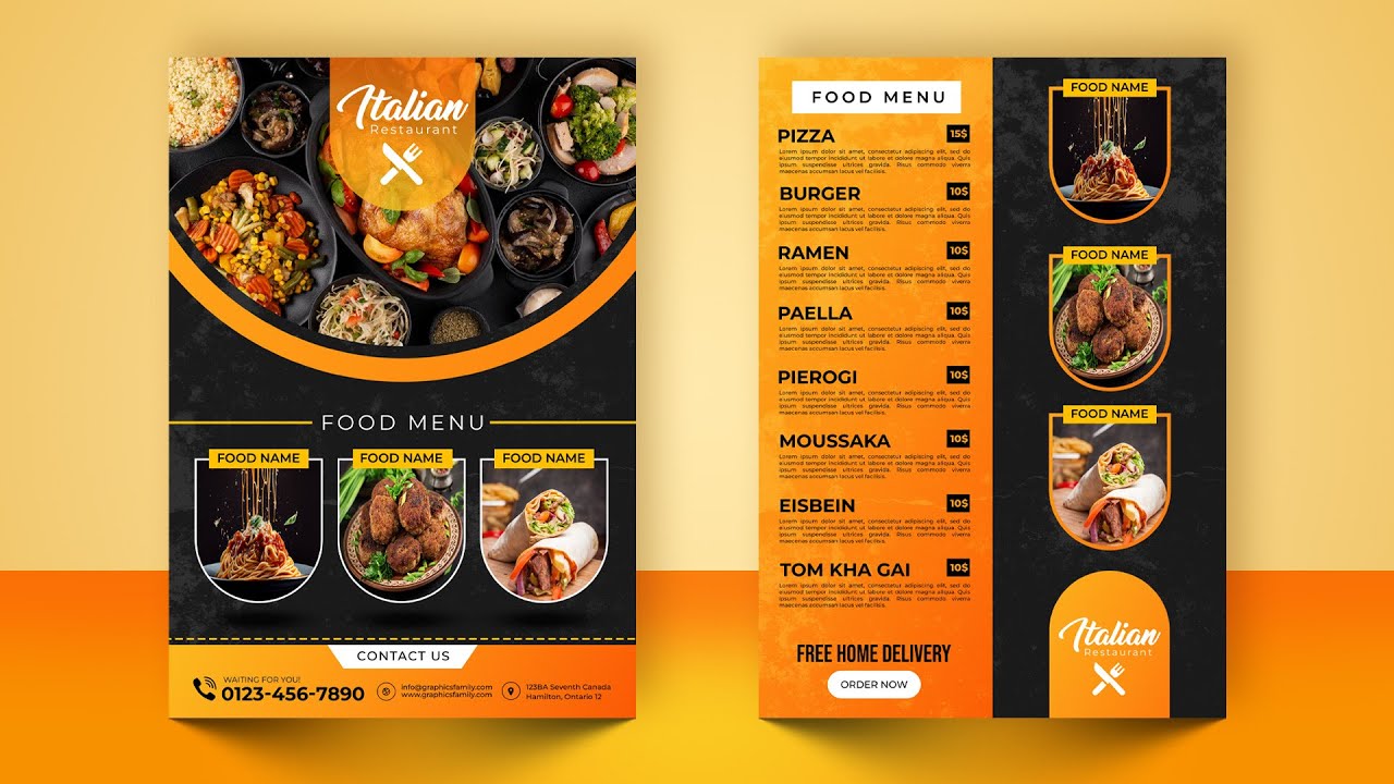 Menu Design