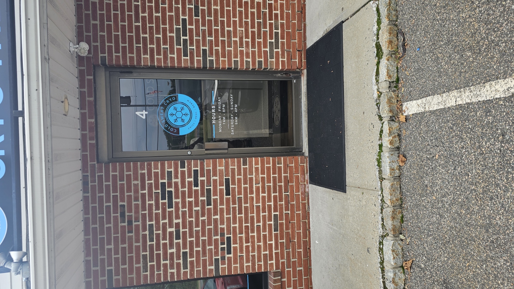 Store Door Front Cold Sweat 2 — Signs & Banners