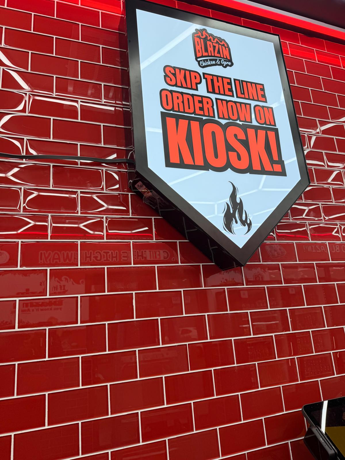 Kiosk Light Box 2 — Signs & Banners