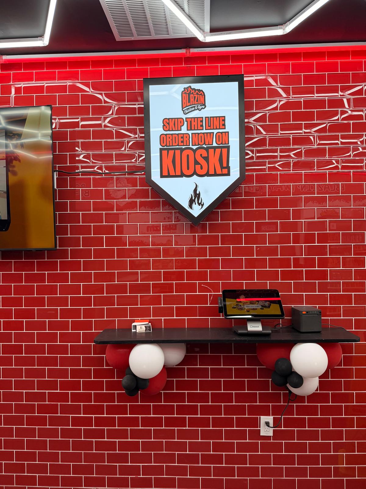 Kiosk Light Box 3 — Signs & Banners