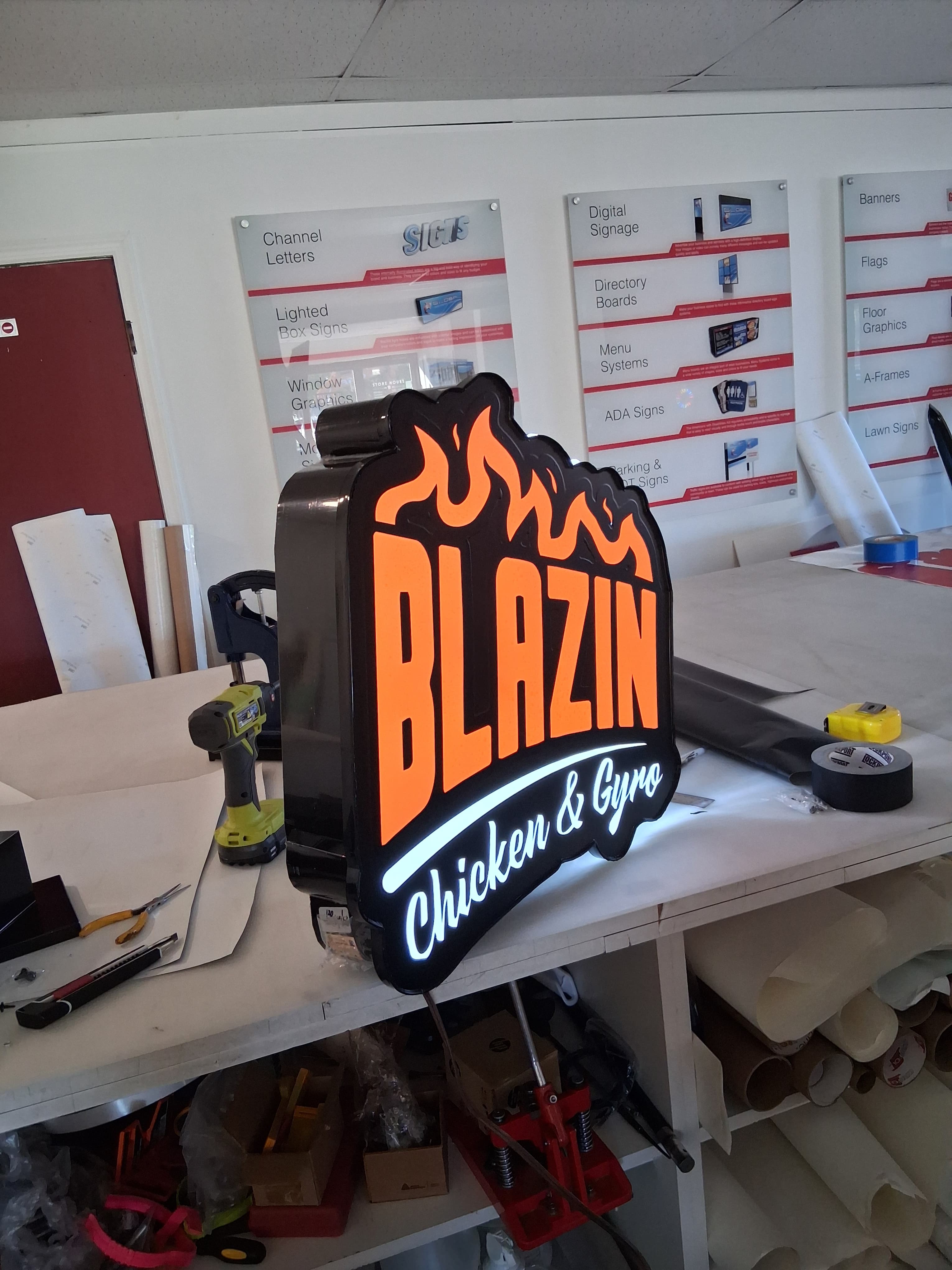 Logo Ligh Box Testing 1 — Signs & Banners