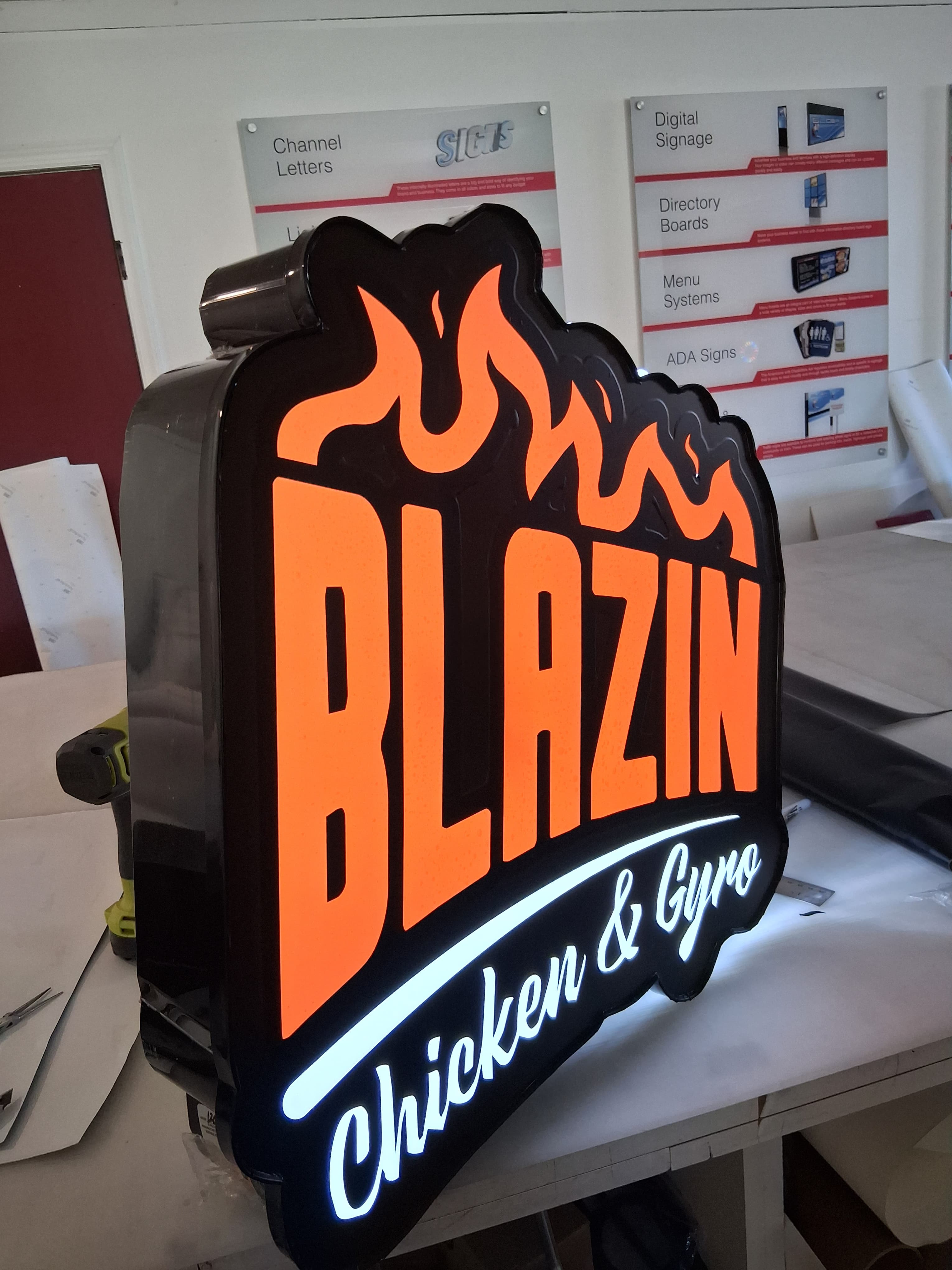Logo Ligh Box Testing 2 — Signs & Banners