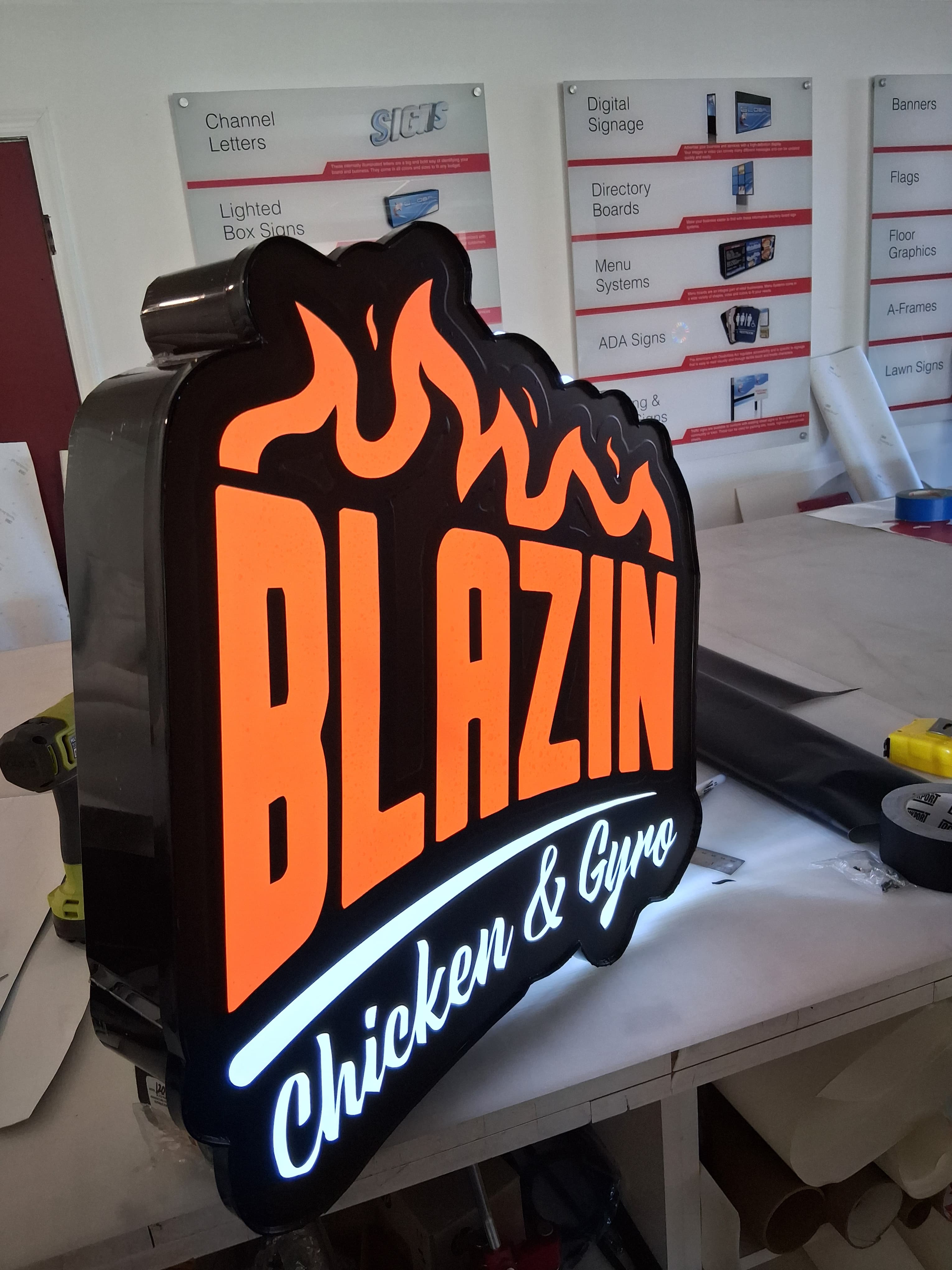 Logo Ligh Box — Signs & Banners